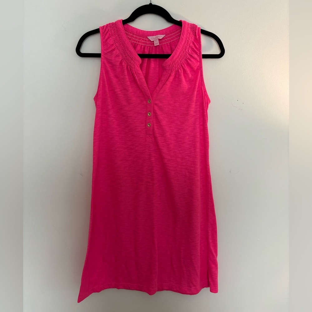 Lilly Pulitzer Bright Pink mini dress